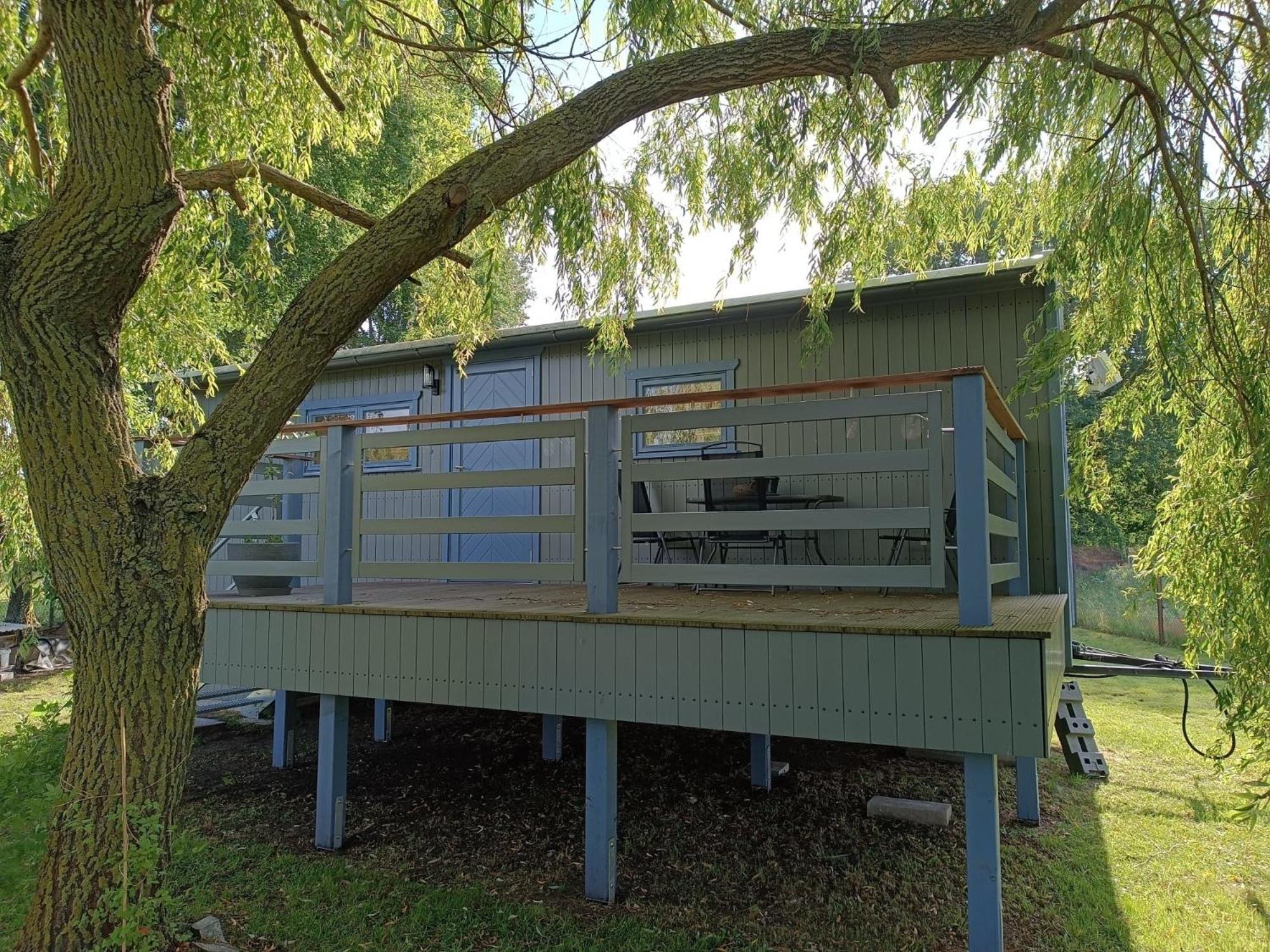 Tiny House & Alpaka-Erlebnis Im Ruhner Land - Naturidylle Pur Ziegendorf Exterior foto