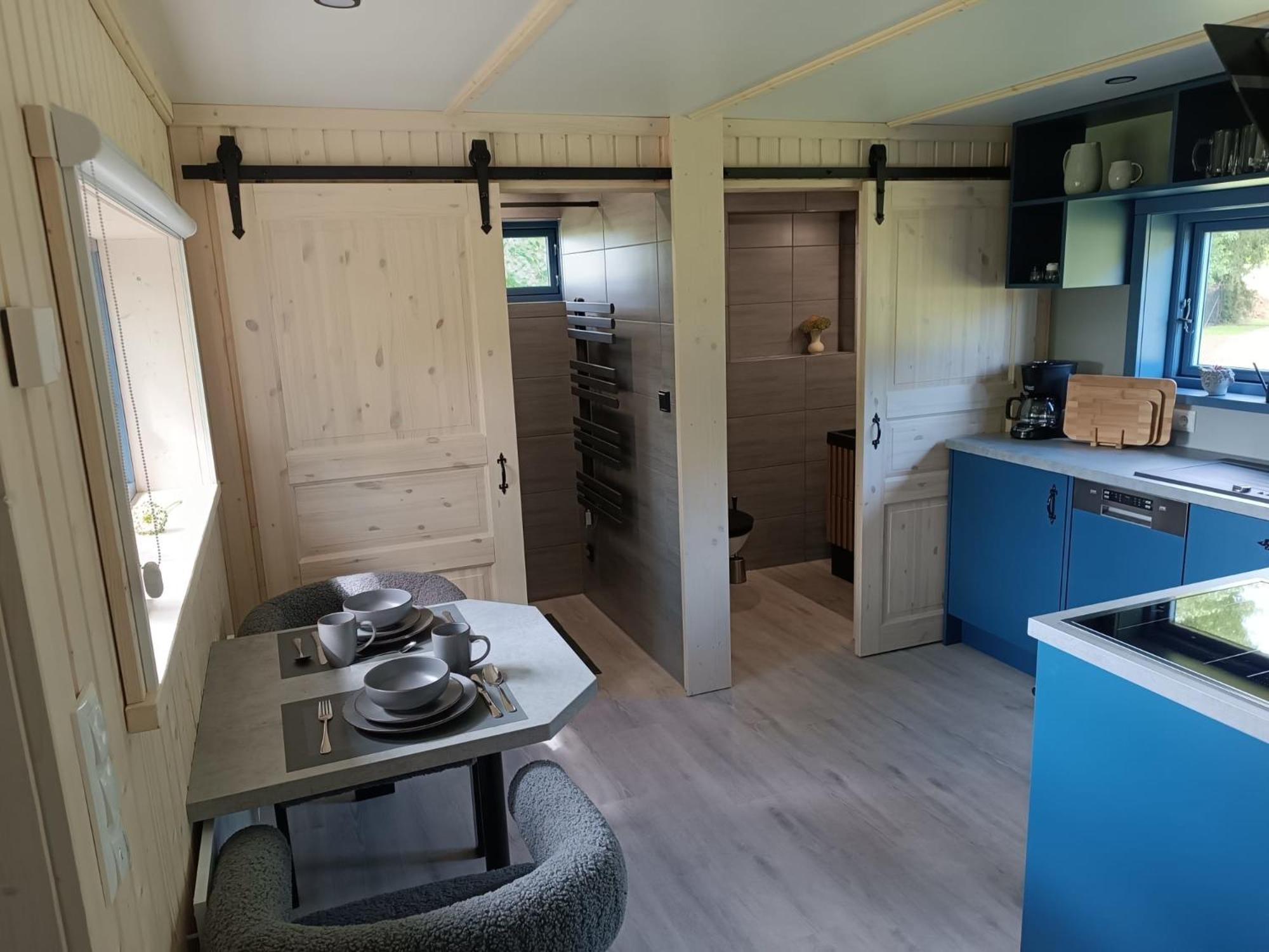 Tiny House & Alpaka-Erlebnis Im Ruhner Land - Naturidylle Pur Ziegendorf Exterior foto